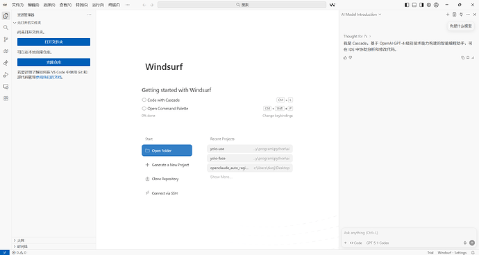 windsurf 也是大善人啊，试用号可以免费用 codex 5.1 - 开发调优 - LINUX DO