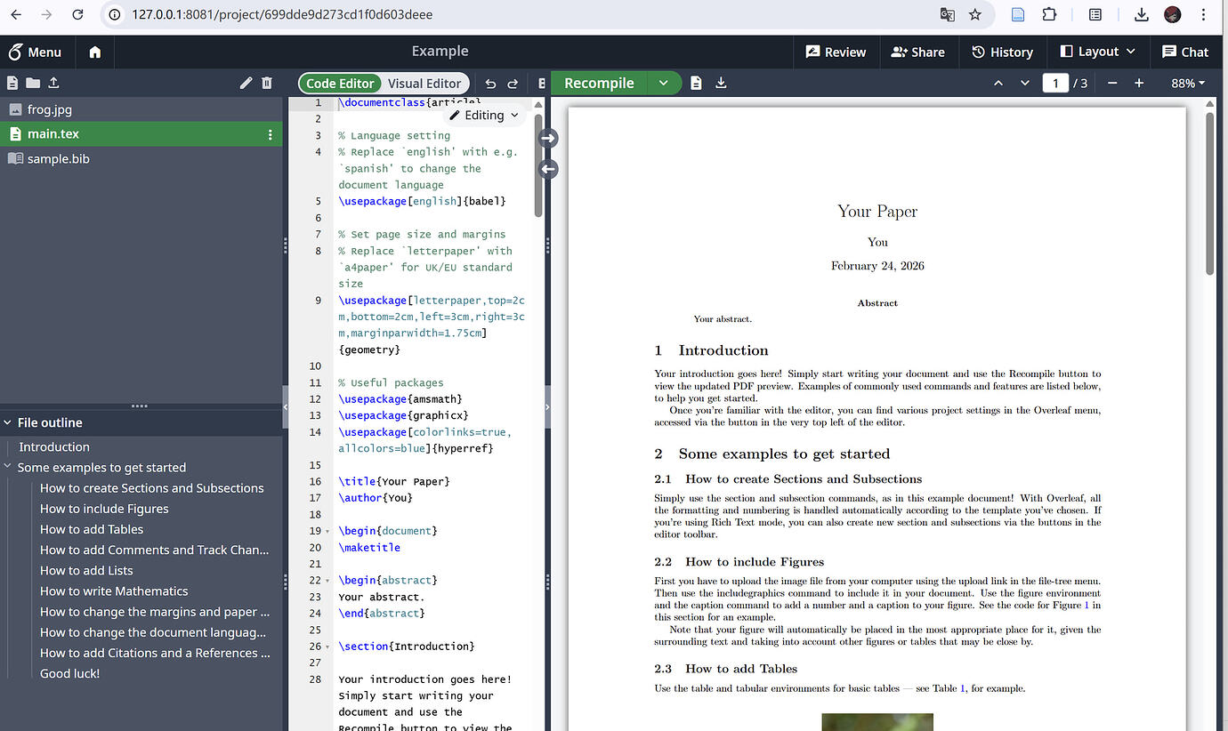 小老鼠也能看懂的 Overleaf / Sharelatex 本地部署教程 - 文档共建 - LINUX DO