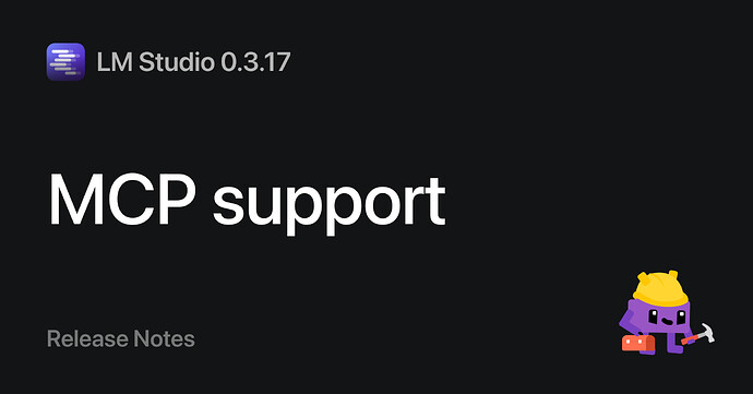 Linux Mcp Icon LM Studio 支持MCP功能 - 前沿快讯 - LINUX DO