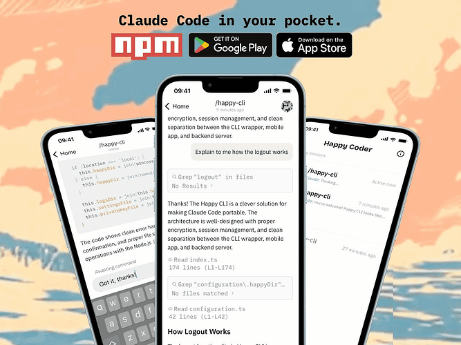 自部署happy server远程操控claude code以及codex - 开发调优 - LINUX DO