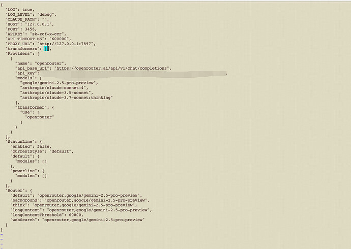 ccr配置后启动后一直401无法调用指定第三方模型 - 开发调优 - LINUX DO