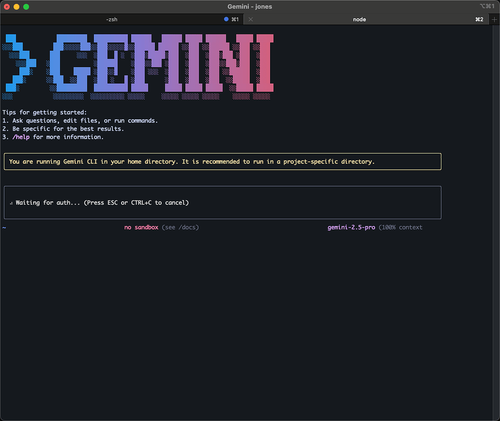 Gemini CLI登不上了，佬有没有相同的问题 - 搞七捻三 - LINUX DO