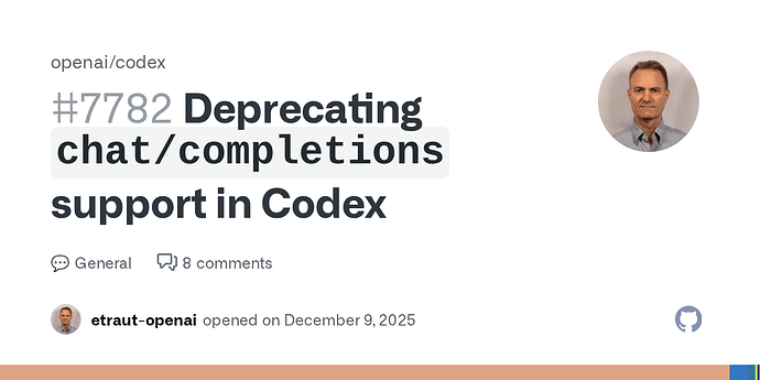 有没有佬知道 codex怎么用第三方的api，chat/completions的那种，不是response的 - 开发调优 - LINUX DO