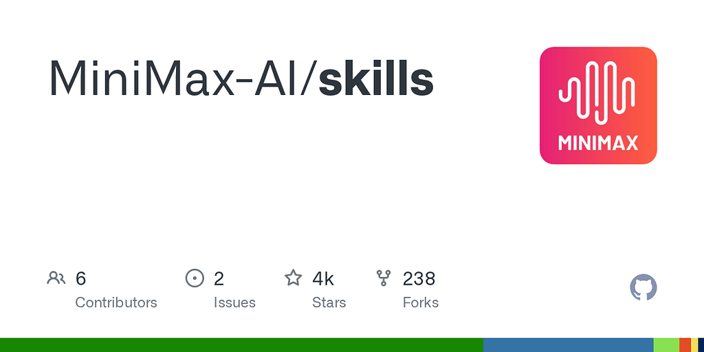 minimax官方开源的skill套件 - 开发调优 - LINUX DO