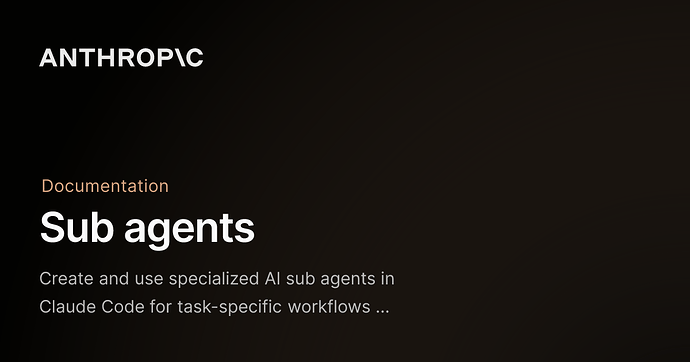 基于Claude Code Sub-Agent的Workflow - 开发调优 - LINUX DO