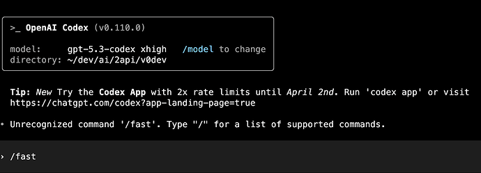 Codex 最新0.110.0版本已出炉快速模式 fast mode - #46，来自 arxiv - 前沿快讯 - LINUX DO