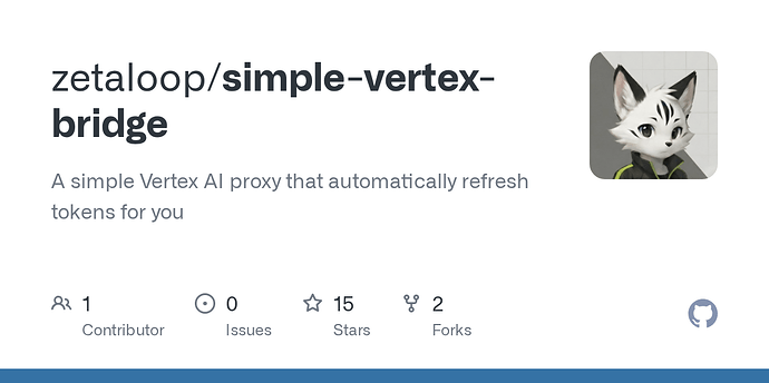 开源一个 Vertex AI 转 OpenAI 接口本地转换工具 - 开发调优 - LINUX DO