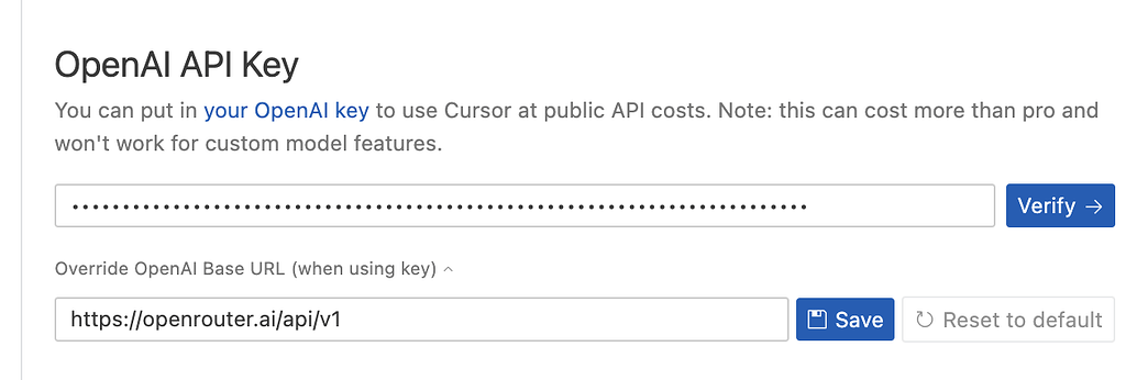 求助 cursor如何使用第三方openrouter的api？ - 开发调优 - LINUX DO
