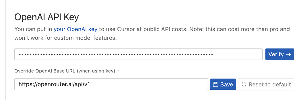 求助 cursor如何使用第三方openrouter的api？ - 开发调优 - LINUX DO