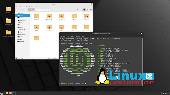 Linux Mint 22 - 公认比 Ubuntu 更好用的个人桌面级 Linux 操作系统发行版 - 开发调优 - LINUX DO