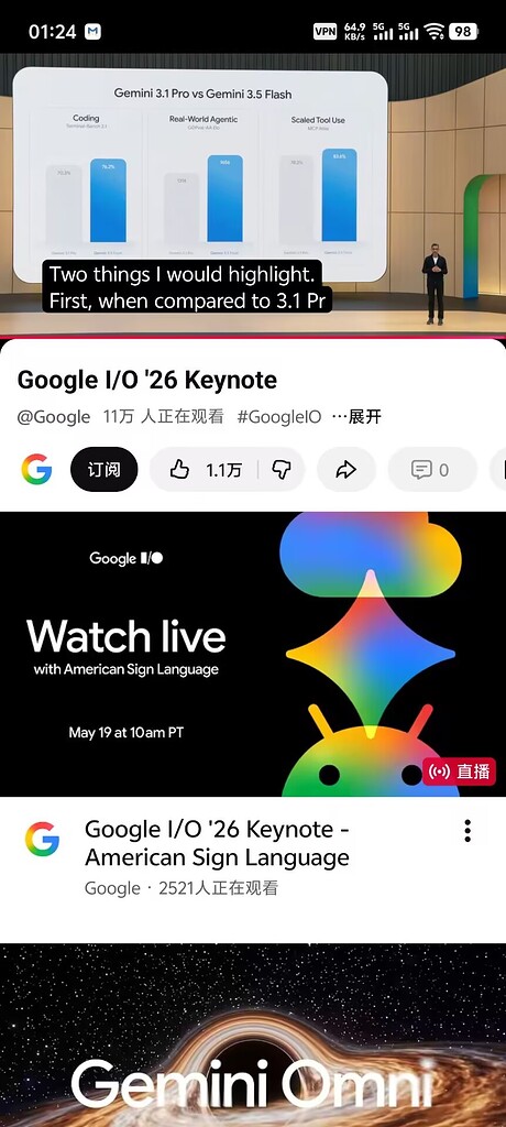Gemini3.5Flash 发布，超越3.1pro - 前沿快讯 - LINUX DO