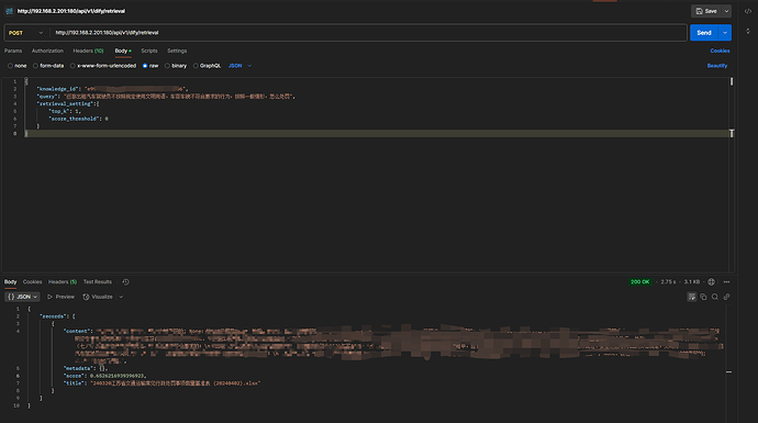 dify外接ragflow做为知识库回归测试报403 - 开发调优 - LINUX DO