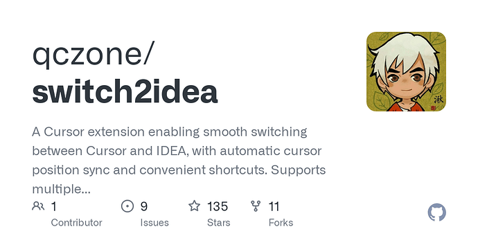 开发了两个插件，用来快速在 IDEA 和 Cursor 之间切换 - 开发调优 - LINUX DO