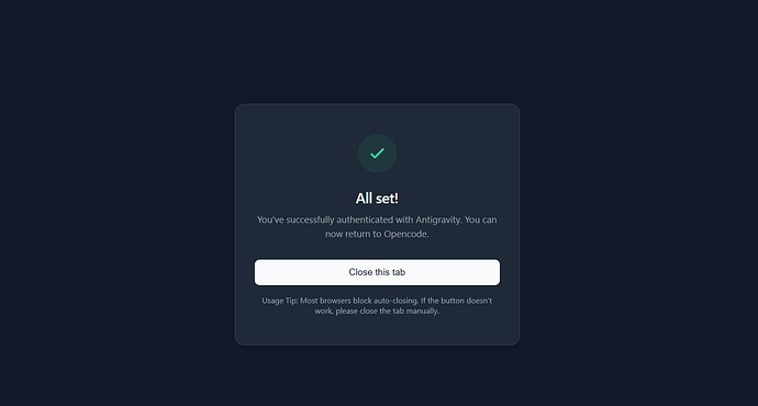 opencode-antigravity-auth 登录验证问题 - 开发调优 - LINUX DO