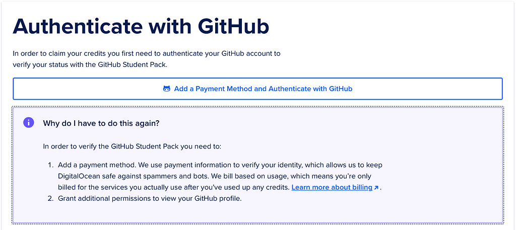 领取GitHub Student的200积分的DigitalOcean问题 - 搞七捻三 - LINUX DO