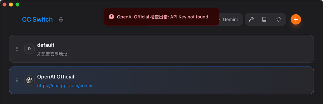 求助，无法在 cc switch 创建 openai 官方的 codex 渠道 - 开发调优 - LINUX DO