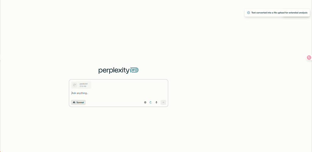 perplexity 疑似上传不了大文件了，悲..... - 搞七捻三 - LINUX DO