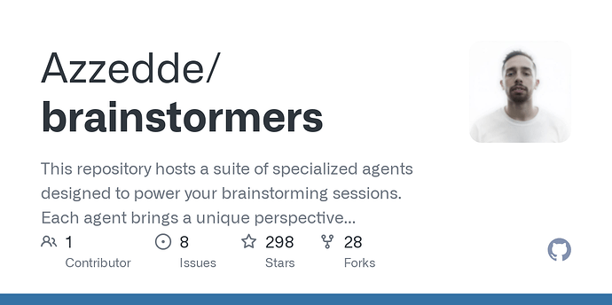 Brain Stomers 大脑升级!Azzedde/brainstormers:搭建你的个人创意加速器 - 资源荟萃 - LINUX DO