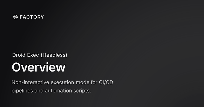 droid cli 怎么使用FACTORY_API_KEY？ - 开发调优 - LINUX DO