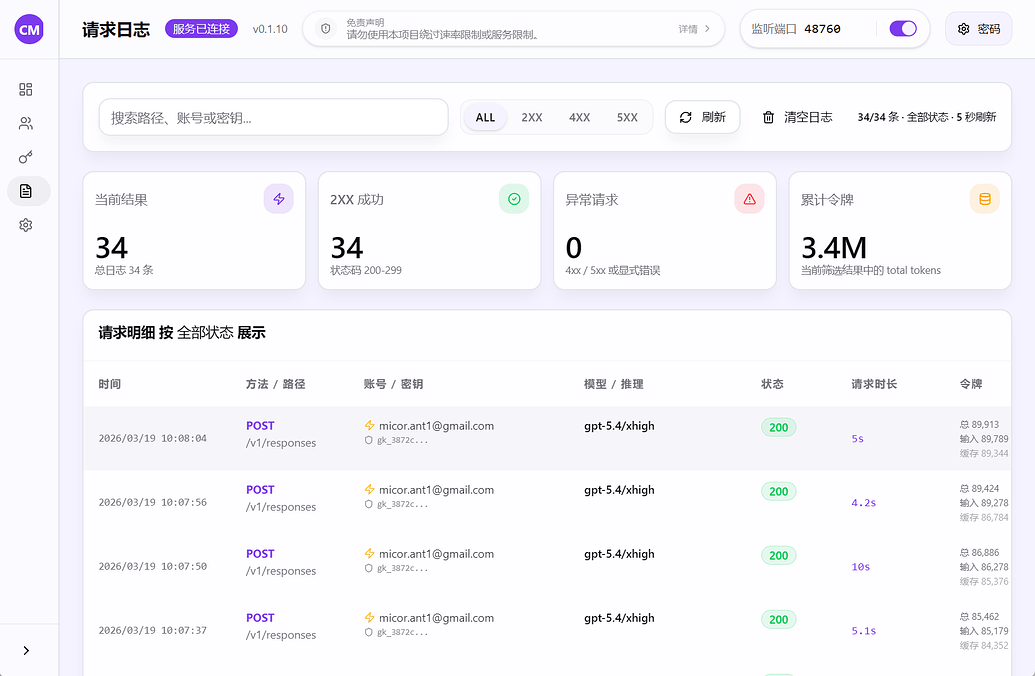 CodexManager(Codex网关)开源保姆级别配置说明 - 开发调优 - LINUX DO