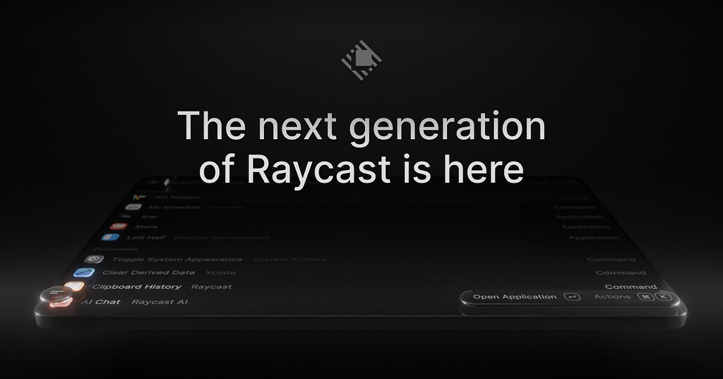 [慢讯] raycast v2 开放beta版本测试 - 前沿快讯 - LINUX DO
