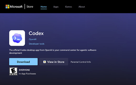 Codex Windows版App来了！ - 前沿快讯 - LINUX DO