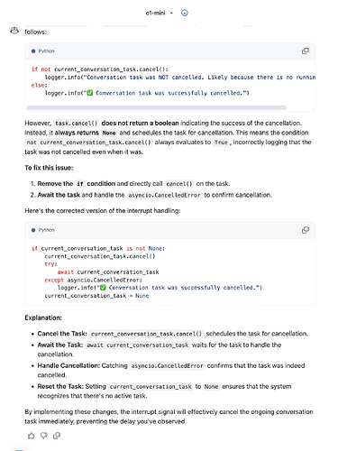 感觉 GitHub Copilot 上的 o1 和 o1-mini 特别蠢... - 搞七捻三 - LINUX DO
