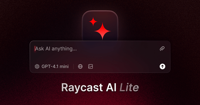 Raycast AI 推出免费的网页版 - 前沿快讯 - LINUX DO