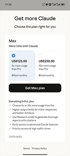 claude code 的 max 5x 价格是 125 美元吗？ - 搞七捻三 - LINUX DO