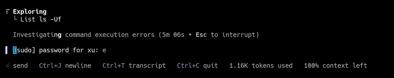 WSL Codex 需要输入密码如何解决 - 开发调优 - LINUX DO
