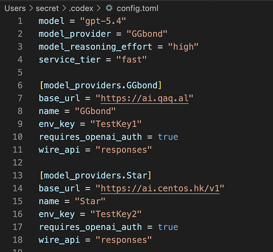 Codex Cli 多开问题。 - #11，来自 xtatnt - 搞七捻三 - LINUX DO