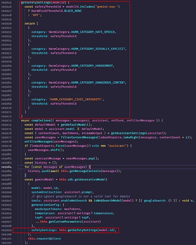 Cherry Studio gemini 安全设置完全关闭（提前尝鲜） - 开发调优 - LINUX DO