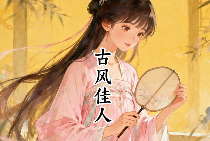 古风美少女角色制作全流程,一站式掌握古风角色技巧