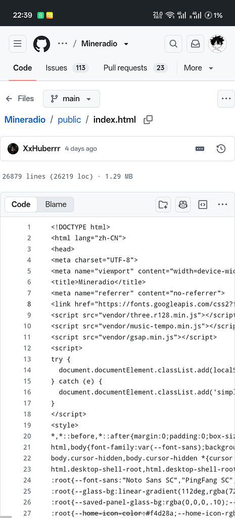GitHub坐拥4.3k stars的项目一个html文件2.7w行 - 搞七捻三 - LINUX DO