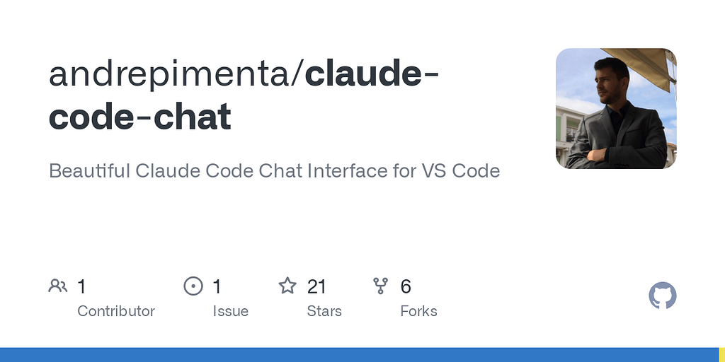 claude code也能在編輯器下有chat了(非官方) - 资源荟萃 - LINUX DO
