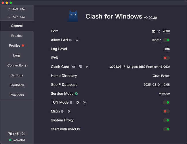 Mac上Clash的客户端太xxx了，挨个试都是乐色 - #81，来自 KroMiose - 搞七捻三 - LINUX DO