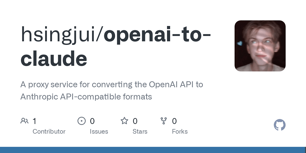 【开源】OpenAI To Claude API格式转换 - 开发调优 - LINUX DO
