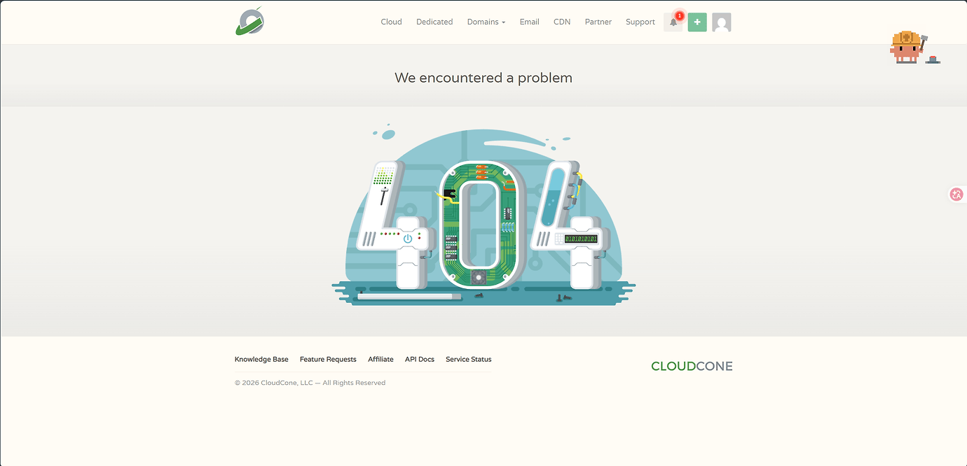 疑似cloudcone崩了 - 开发调优 - LINUX DO