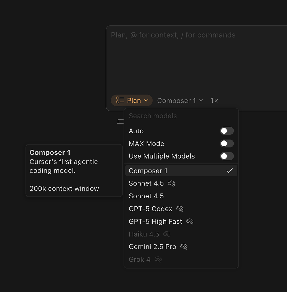佬有没有人试过cursor的新的Composer1模型，怎么样 - 开发调优 - LINUX DO