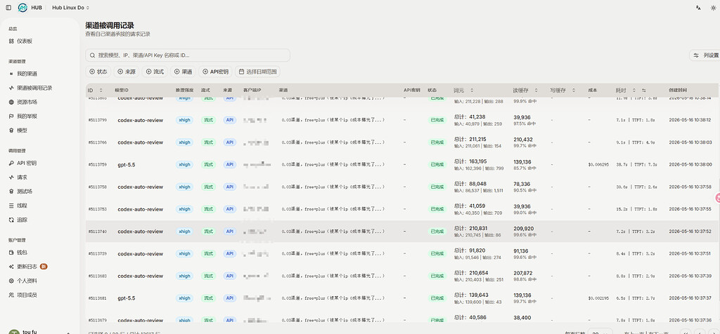 hub.linux.do上放置渠道的佬，需要把codex-auto-review模型设置下计费 - 开发调优 - LINUX DO