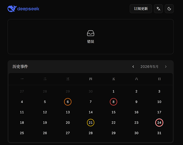DeepSeek API 炸了吗 - #18，来自 Argon - 开发调优 - LINUX DO