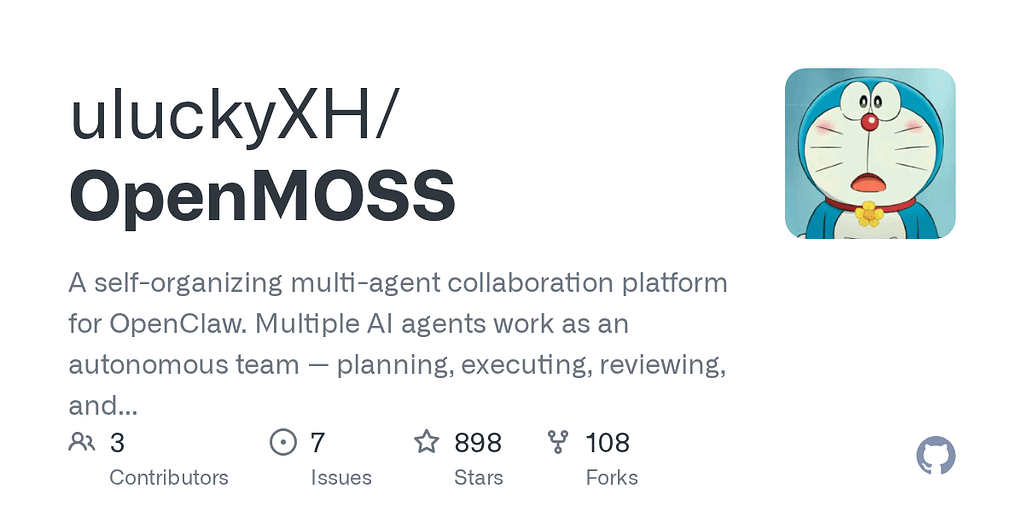 【开源】基于OpenClaw实现Agent自组织、自修复、自进化的能力OpenMOSS（含实际成果） - 开发调优 - LINUX DO