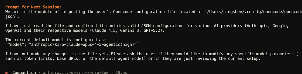 opencode 实战经验分享（二）解决使用 CPA 的模型无法正常压缩上下文的问题 - 开发调优 - LINUX DO
