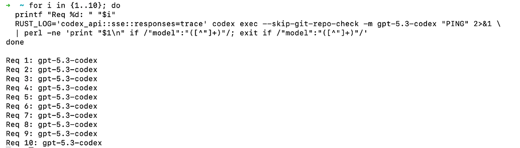 一行命令快速检查你的Codex gpt-5.3-codex 模型是否被降级(降智) - 开发调优 - LINUX DO