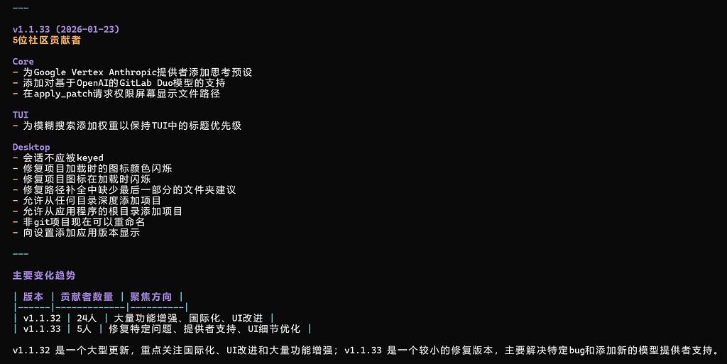 【求助】Opencode TUI 的 Markdown 支持 - 开发调优 - LINUX DO