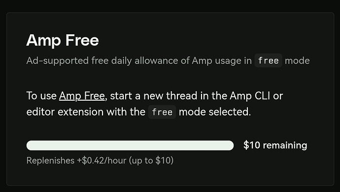 Amp Free is not available.是怎么回事？ - #2，来自 Langy - 搞七捻三 - LINUX DO
