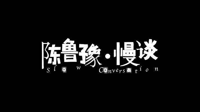 陈鲁豫 · 慢谈