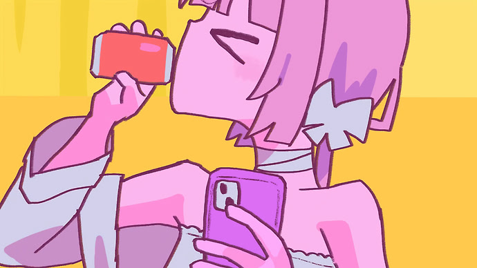 喝汽水