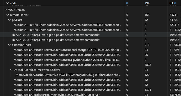 Codex 在VSCode中很卡 - 开发调优 - LINUX DO