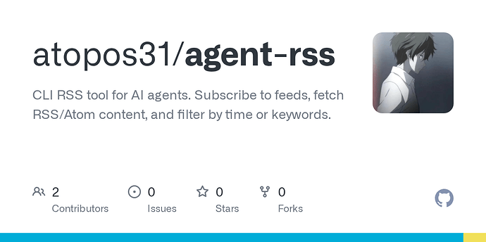 使用agent-rss cli 让你的openclaw更好的订阅linux do及其他rss源的前沿资讯！ - 开发调优 - LINUX DO
